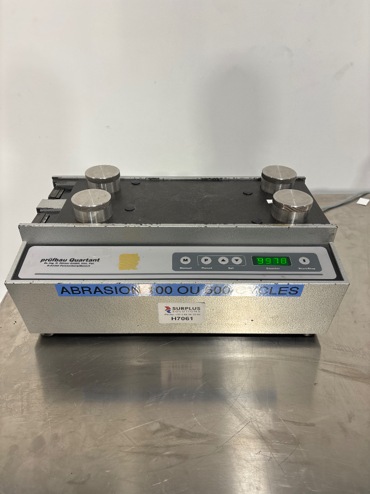 Image of Prufbau Quartant ABR Abrasion Tester